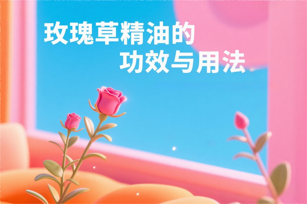 玫瑰草精油的功效与用法