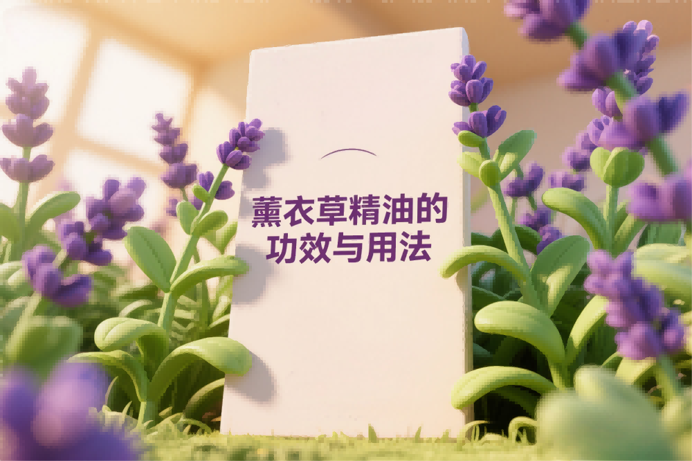 薰衣草精油的功效与用法