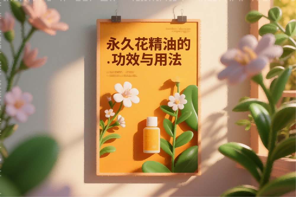 永久花精油的功效与用法